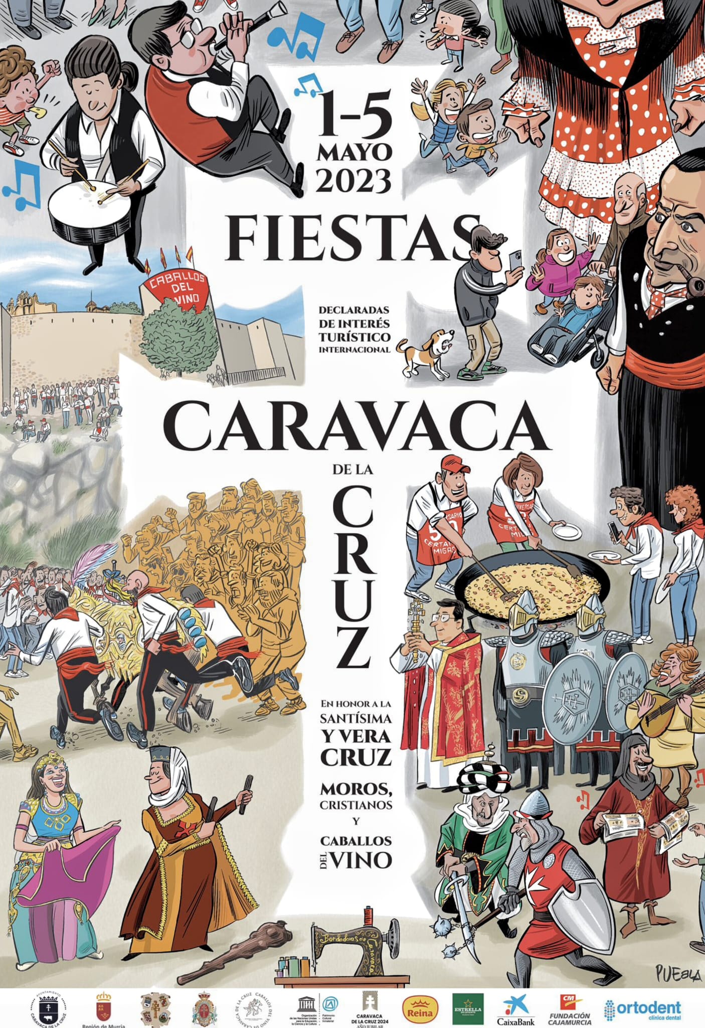Fiestas patronales de la Santísima y Vera Cruz 2023 Caravaca de la Cruz